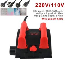 1600W Wall Planer Machine Electric Brick Wall Chaser Concrete With Cement Knife