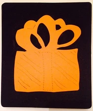 Sizzix Large Red Original Die Cutter ~ PRESENT ~ Holiday Gift Birthday Bow Cut