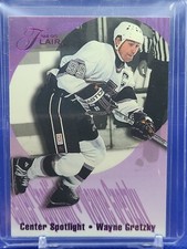  1994-95 Flair Center Spotlight Wayne Gretzky Los Angeles Kings 