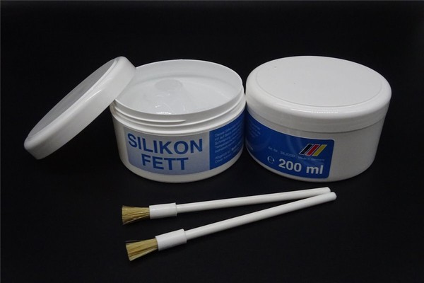 2X 200Ml Silikonfett + 2X Pinsel Kaffeevollautomaten BrüHgruppendichtung-image