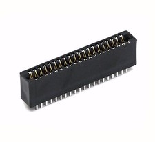 10pc Industrial Card Edge Slot Socket Connector 20x2P 40P 2.54mm 0.1" 3A RoHS