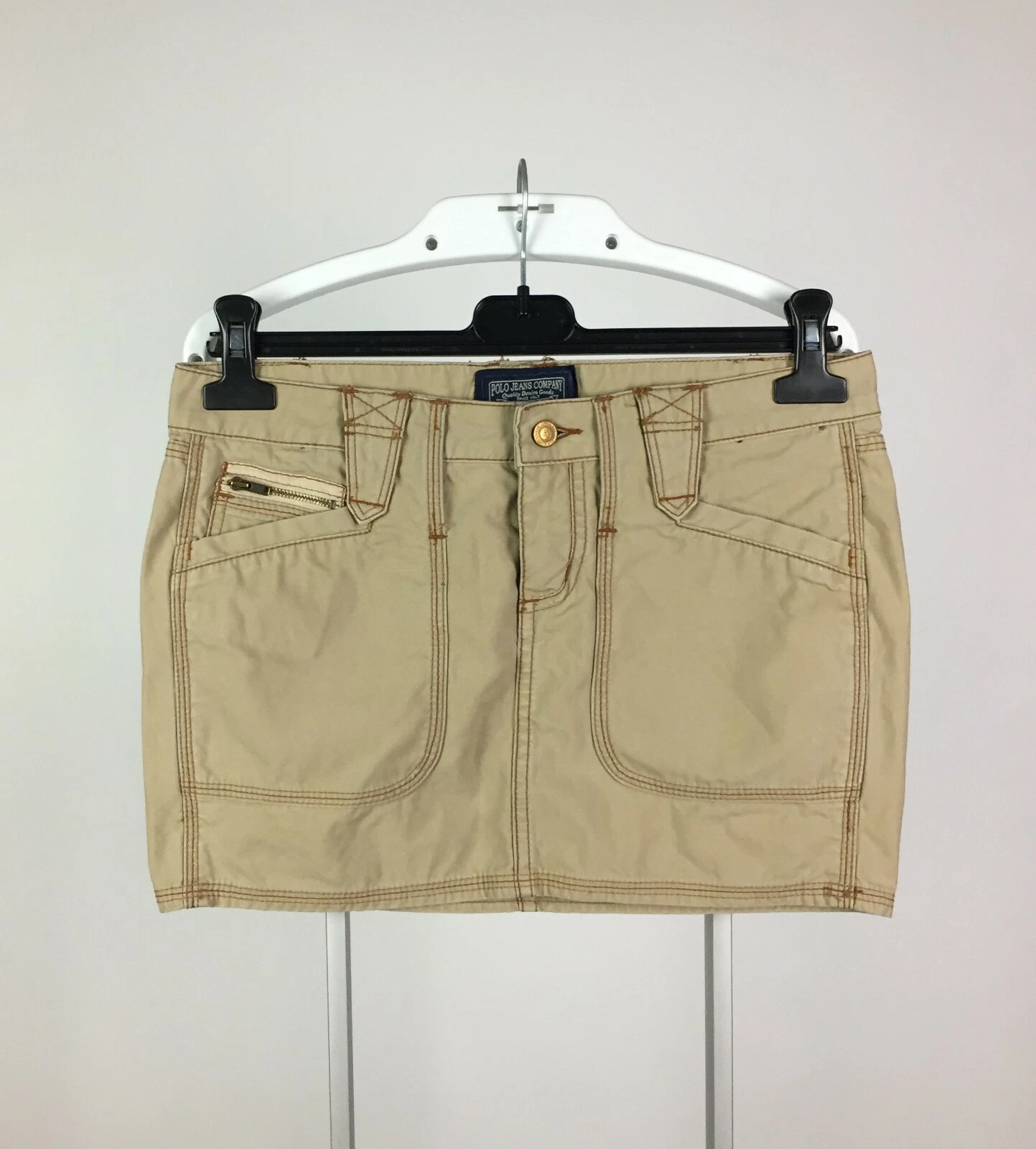 Polo Jeans Co Ralph Lauren Women's Skirt 100% Cotton Size 26