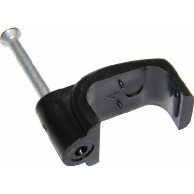 Shotgun Twin RG6 Koaxialkabel Clips SCHWARZ Satellit Shotgun Sky + Plus Sky HD TV