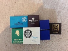 Selection of 7 fine bone china thimbles - including Wedgwood, Highland &...