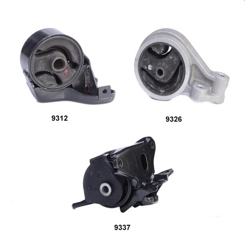 For Kia Spectra 200406, Spectra5 2005 2.0L Engine & Trans Mount Set