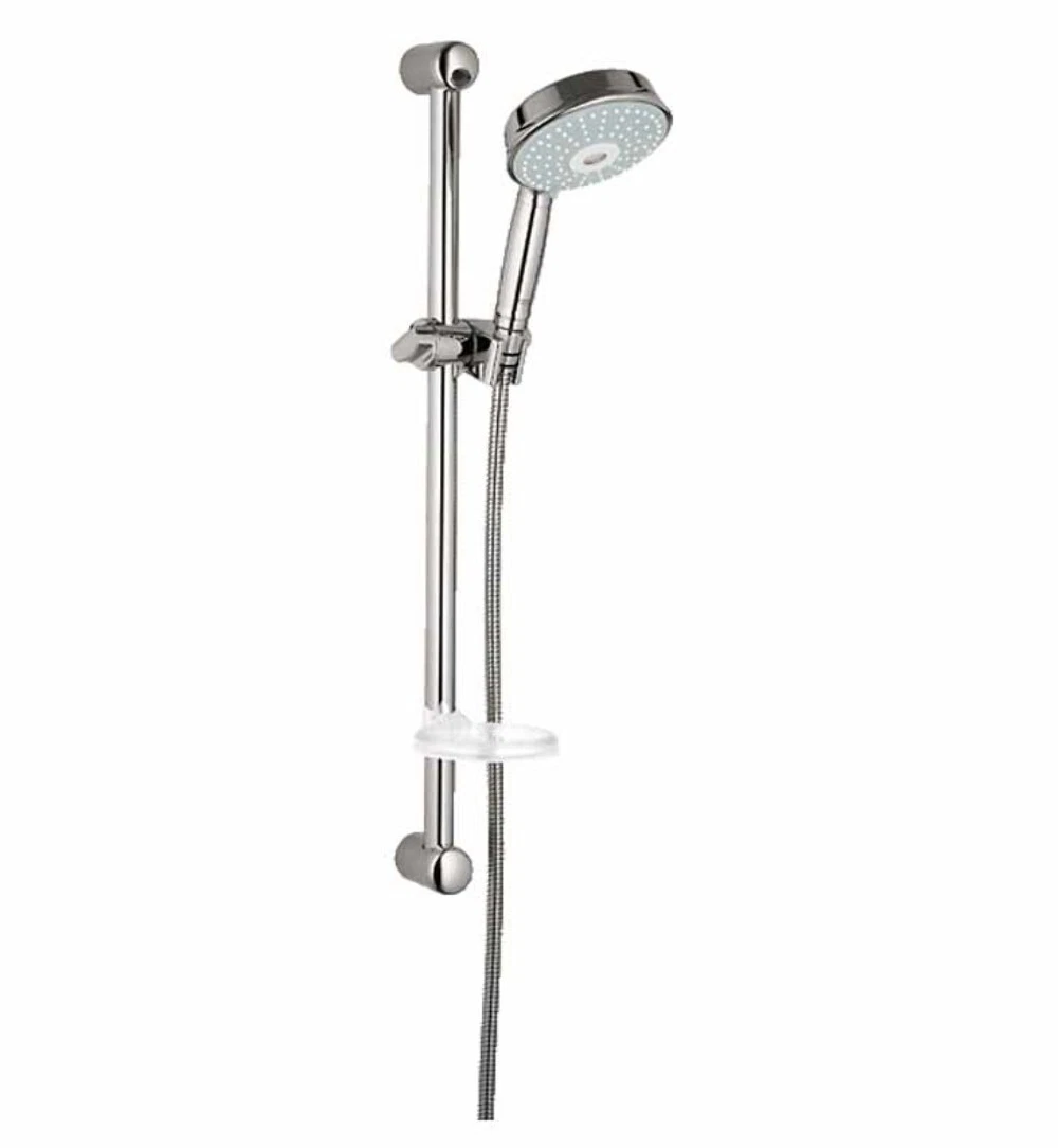 GROHE 27140000 RUSTIC 130 RAINSHOWER KIT HAND SHOWER 24" BAR CHROME 201094