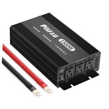 1500 watt Power Inverter 12v to 110v,dc to ac Converter with 3 AC 1500W