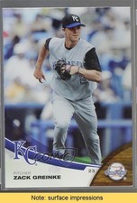 2006 Upper Deck Sweet Spot Zack Greinke #86 READ 0b3