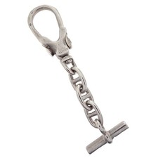Hermes Chaine d'Ancre Key Ring SV925 Small Good 167595