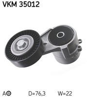 SKF Riemenspanner Keilrippenriemen VKM 35012 FüR Opel Saab YS3F Corsa Meriva CC