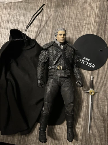 Geralt Of Rivia Figure (The Witcher,McFarlane) Netflix Loose