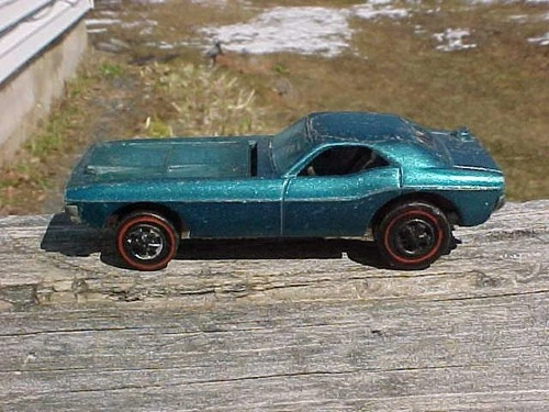 Vintage 1970 Hotwheels Redline Green Bye - Focal