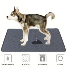 Reusable Washable Dog Pee Pad Waterproof Absorbent Puppy Training Mat Pet Cat