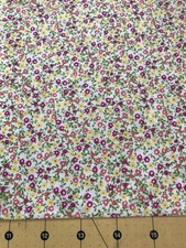 Pink Calico 100 cotton fabric sold by the yard 2240