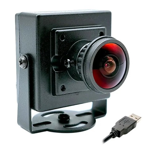 160 Degrés Grand Angle 1,8 mm Fisheye 2K  PC Webcam Plug & Play 30fps 2560x9271