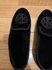 Tory Burch Black Velvet Loafers Size 9 Excellent — photo 4
