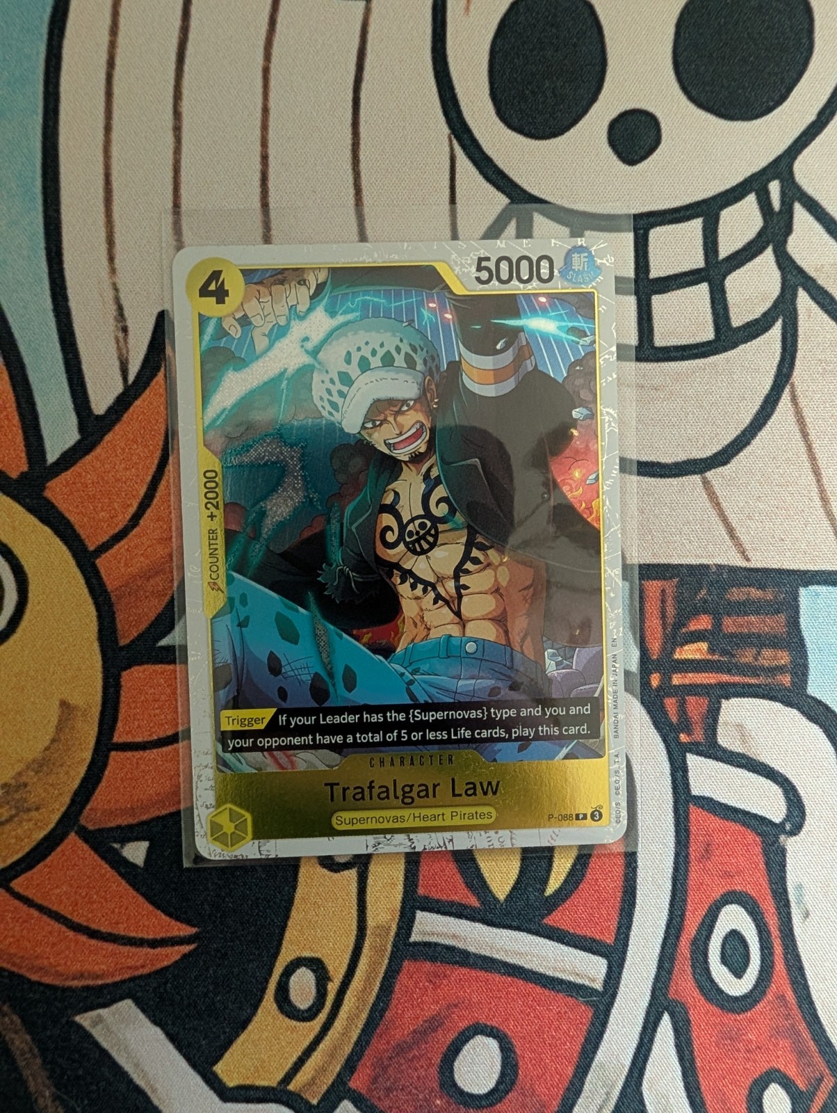 Trafalgar Law - (Pirate Foil) Foil PR P-088 NM