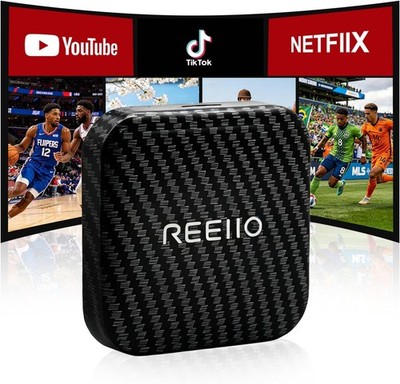 Wireless CarPlay Ai Box with Net-Flix/YouTube/TF Card Slot Convert Wired...