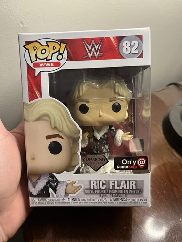 Funko POP! WWE Ric Flair Diamond Glitter #82 GameStop Exclusive New