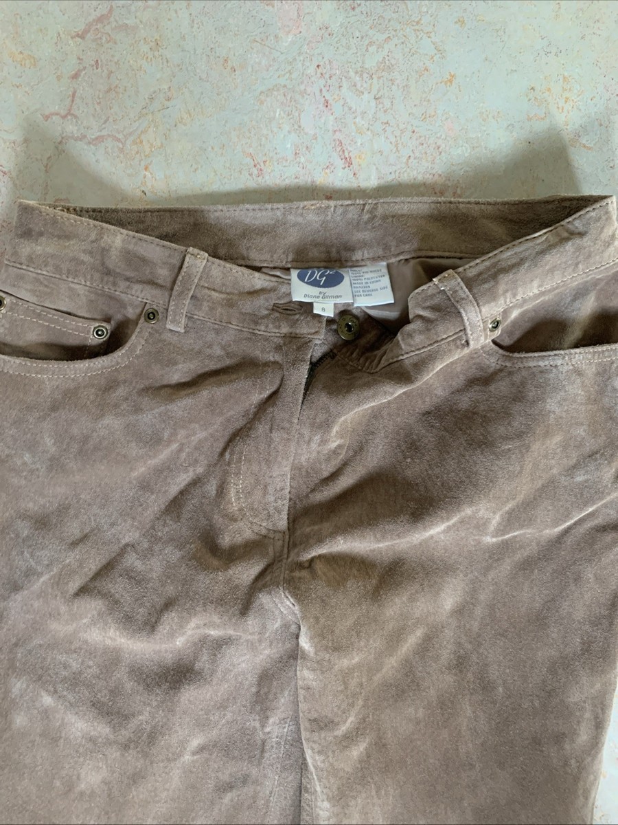 dg2 diane gilman Pig Suede Pants View 3