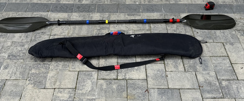 Unbranded High Angle Touring Carbon Kayak Paddle Case READ DESCRIPTION!
