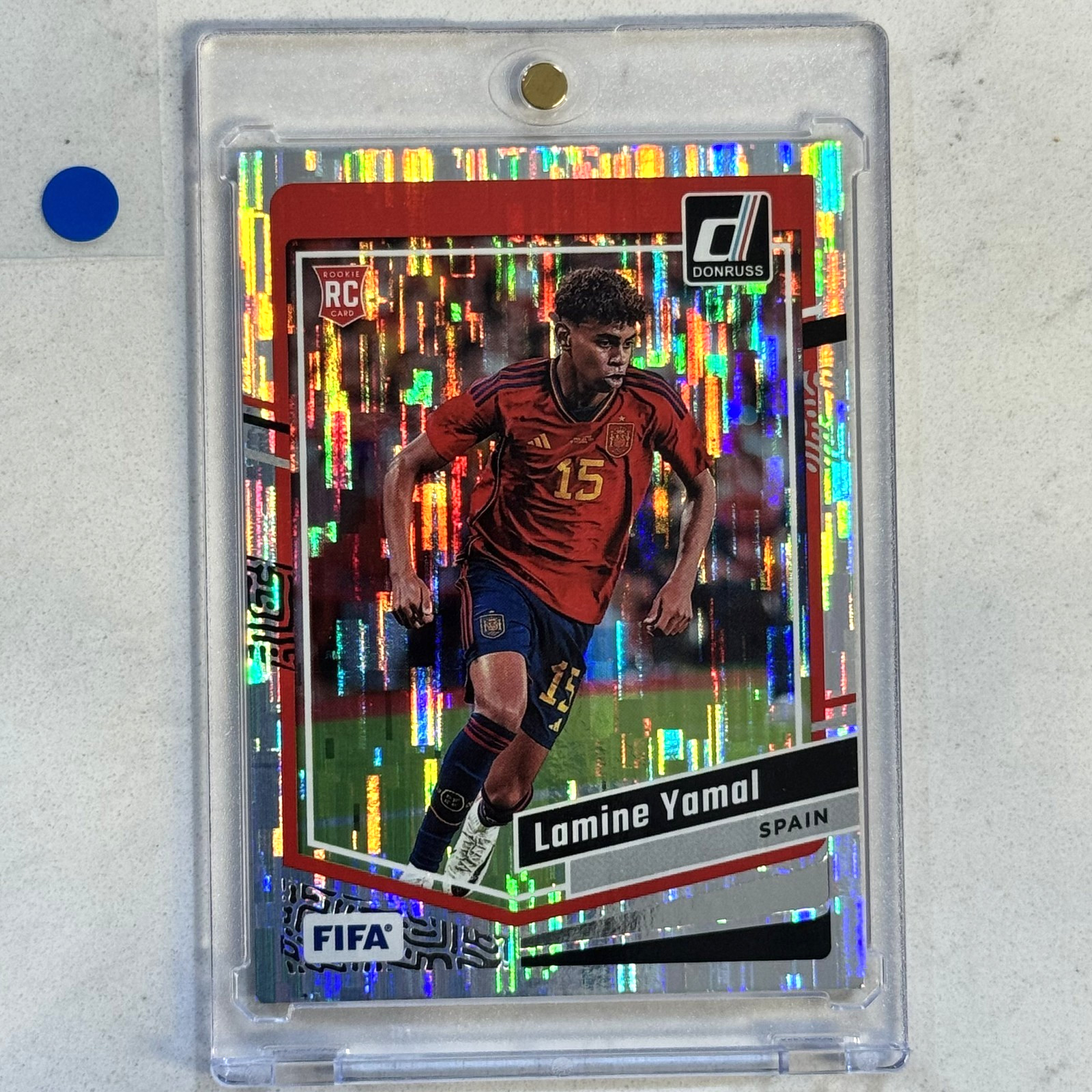 2023-24 Donruss #54 LAMINE YAMAL Rated Rookie Silver Rc Fc Barcelona