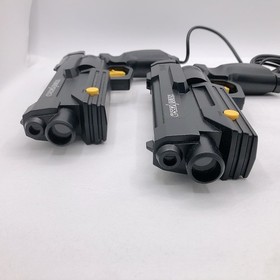 Sega Saturn Gun Controller Virtua Cop 2 HSS-0152 Lot of 2 CRT TV only Tested