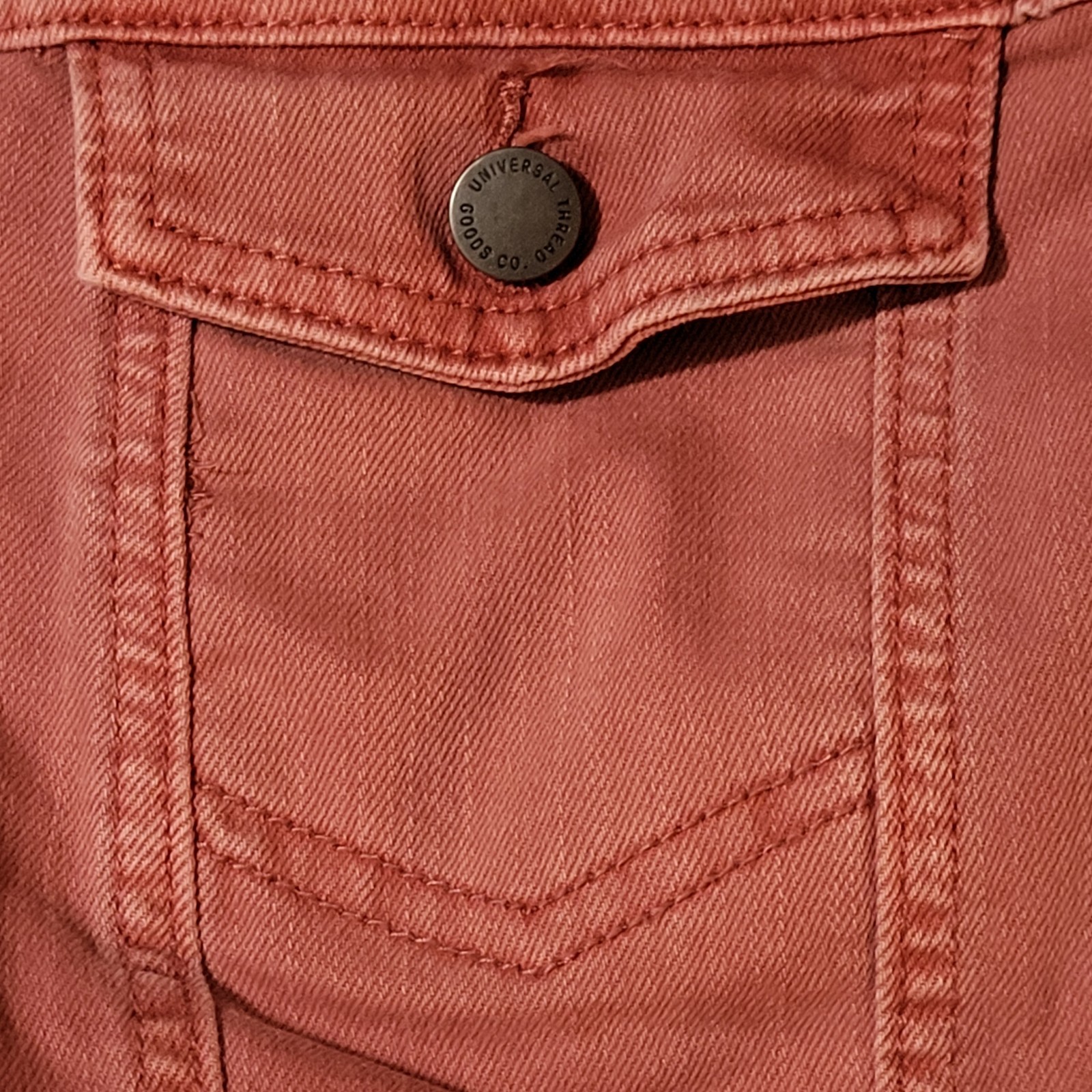 Universal Thread Jean Freeborn Button Up Jacket L… - image 6