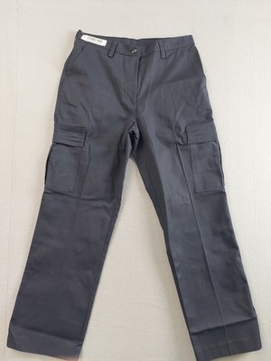 Edwards Men Cargo Pant 30 Blue Regular Fit Utility Pocket Mid Rise Workwear