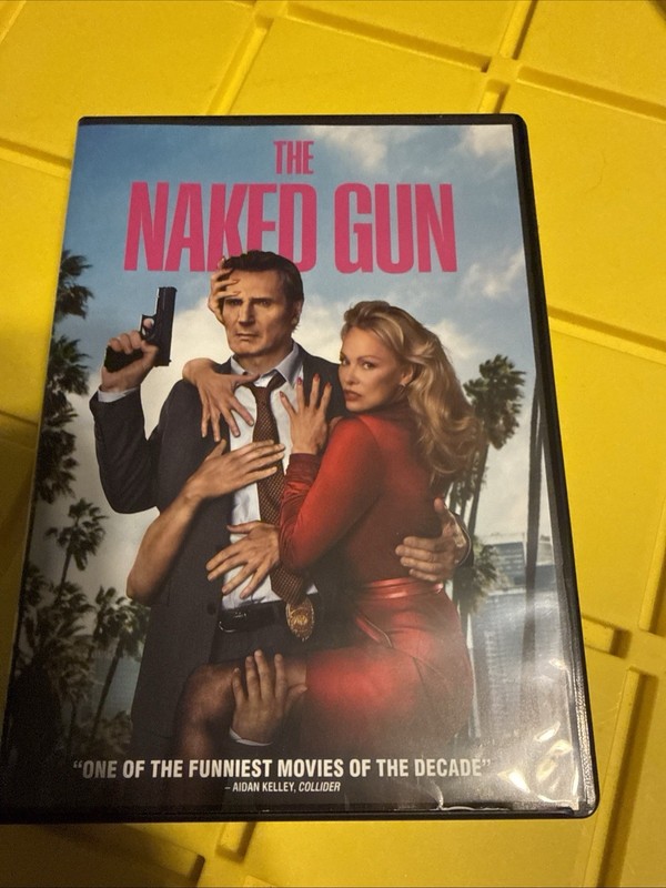 THE NAKED GUN DVD 2025 Liam Neeson Pamela Anderson VERY GOOD CONDITION