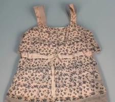 LC Lauren Conrad Tank Top Blouse Pink  Women's Medium