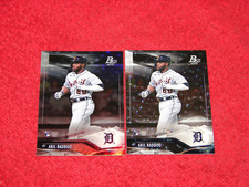 AKIL BADDOO TIGERS 2021 BOWMAN PLATINUM BASE AND ICE FOIL RC #90 LOT (KS-465)
