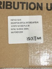 Power Distribution Unit 16Ports 13A Fuses Plug 3M Max Power 3250W