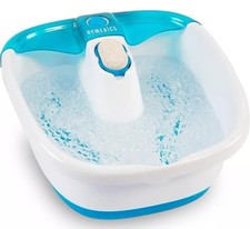 NEW Homedics Bubble Mate Foot Spa with Pumice Stone