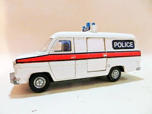DINKY 269 'FORD TRANSIT Mk.II POLICE VAN' ORIGINAL/VINTAGE. GOOD.