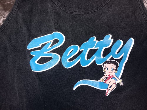 Vintage Betty Boop Tank Top Women's Size 14 19x23.5 Official Tag - Picture 2 of 7