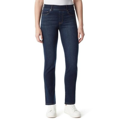Gloria Vanderbilt Kansas Pull-On Jeans Blue Size 4 NWT High-Waist Stretch Denim