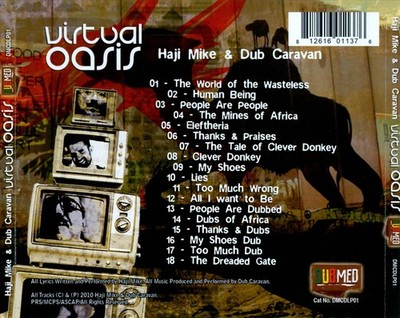 HAJI MIKE/DUB CARAVAN - VIRTUAL OASIS NEW CD