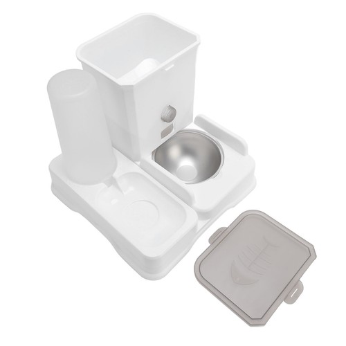 Automatic Pet Food Water Dispenser Cat Feeder And Water Dispenser Set - Bild 21 von 24