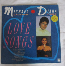 Michael Jackson - Diana Ross 'Love Songs' 12" Vinyl Album 1987