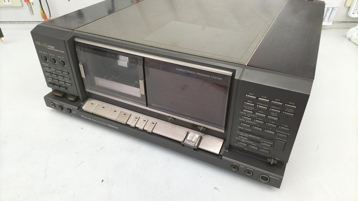 TEAC Z-7000 ステレオカセットデッキ Vtg TEAC Z-7000 Master Cassette Deck Overhauled 3-Head dbx Japan