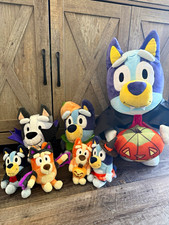 Bluey Halloween Plush Bundle Bluey Bingo Muffin 7 it me