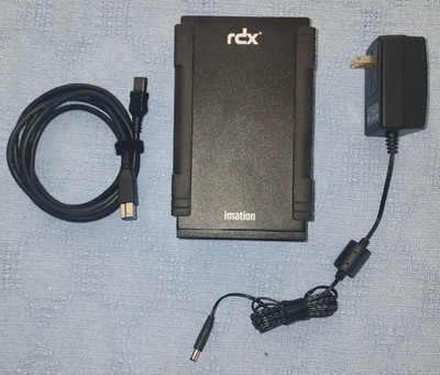 Imation RDX Media Secure USB 3.0 External Docking Station   Backup & Encryption