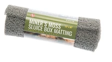 Grey Miner's Moss Sluice Box Matting, 12"x 36" 10mm Thick