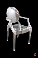 Kartell Esszimmerstuhl Stuhl Küchenstuhl Designerstuhl Polycarbonat transparent