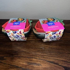 Target TABITHA BROWN 2 Pc. Dish Set STONEWARE STRAWBERRY/AVOCADO BOWL