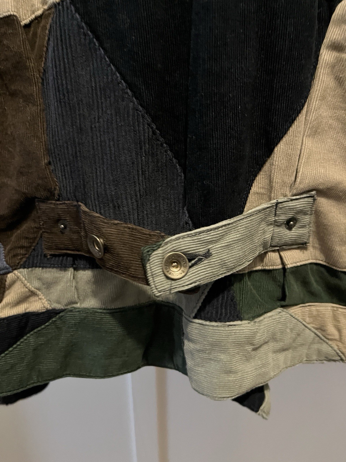 Engineered Garments Patchwork Jacket Button Zippe… - image 10