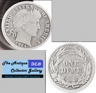 Antique 1914⌛US Philadelphia Mint Silver Barber Dime🪙Part Liberty🪙