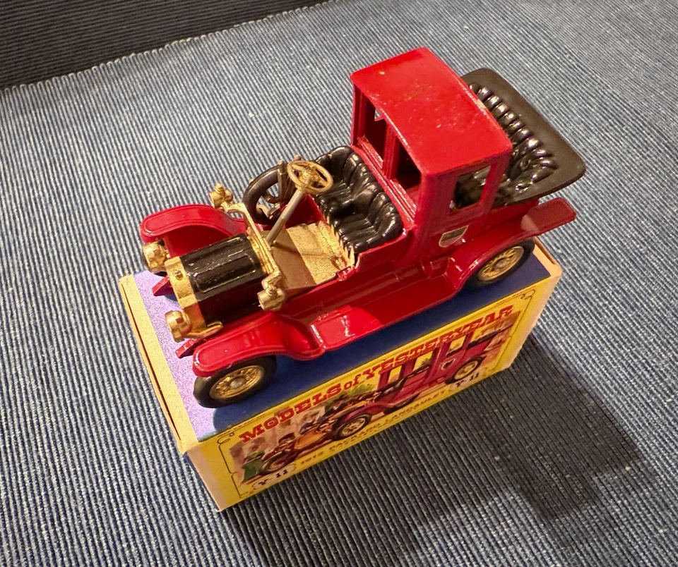 Lesney Matchbox Models of Yesteryear Y-11 1912 Packard Landaulet - Bild 2 von 2