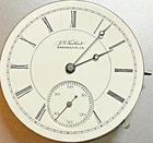 New Listing* 16S ILLINOIS 15J  Gr 114 M 1 HC LS Pocket Watch Movement RUNS P22